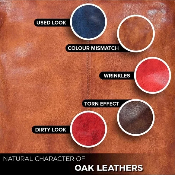 Leather Weekender Travel Duffel Bag - Picture 2 of 7